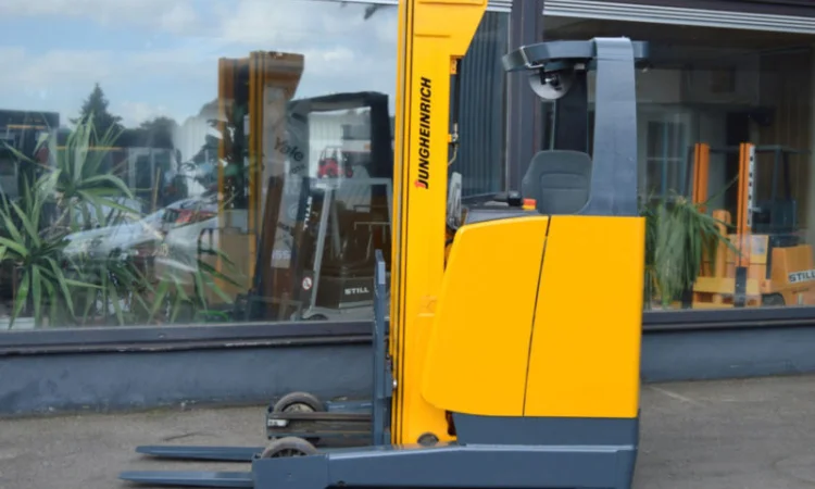 Штабелер-ричтрак Jungheinrich ETM 214, батарея 2010 г., 1400 кг, 5300 мм подъем - фото № 10