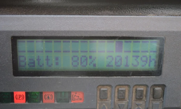 Штабелер-ричтрак Jungheinrich ETM 214, батарея 2010 г., 1400 кг, 5300 мм подъем - фото № 4