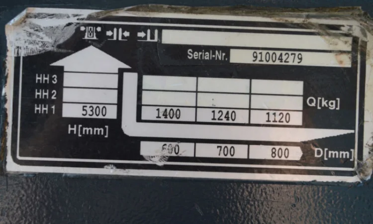 Штабелер-ричтрак Jungheinrich ETM 214, батарея 2010 г., 1400 кг, 5300 мм подъем - фото № 7