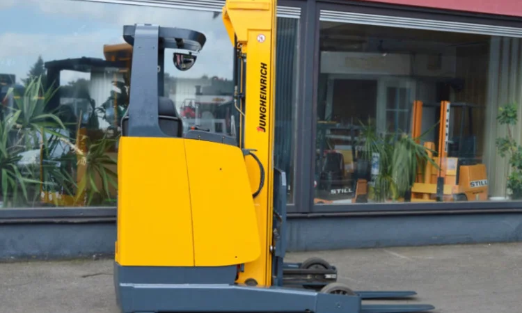 Штабелер-ричтрак Jungheinrich ETM 214, батарея 2010 г., 1400 кг, 5300 мм подъем - фото № 9