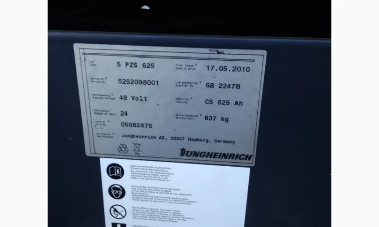 Электропогрузчик Jungheinrich EFG316K, 2010 г - фото № 4