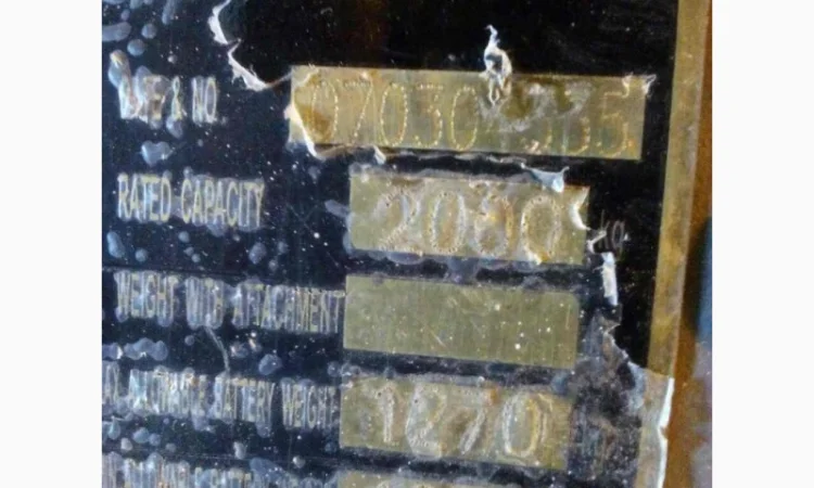 Кара погрузчик CPD20J, электро, 2 т - фото № 6