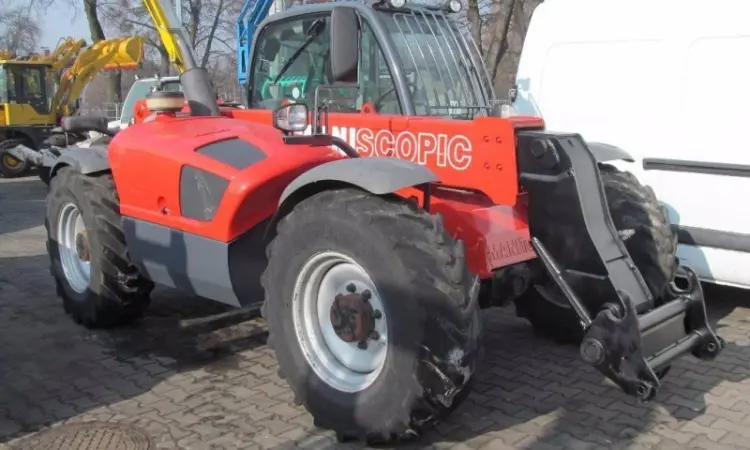 Телескопический погрузчик Manitou - MLT 742, дизель, 2008 г - фото № 2