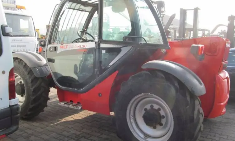 Телескопический погрузчик Manitou - MLT 742, дизель, 2008 г - фото № 3