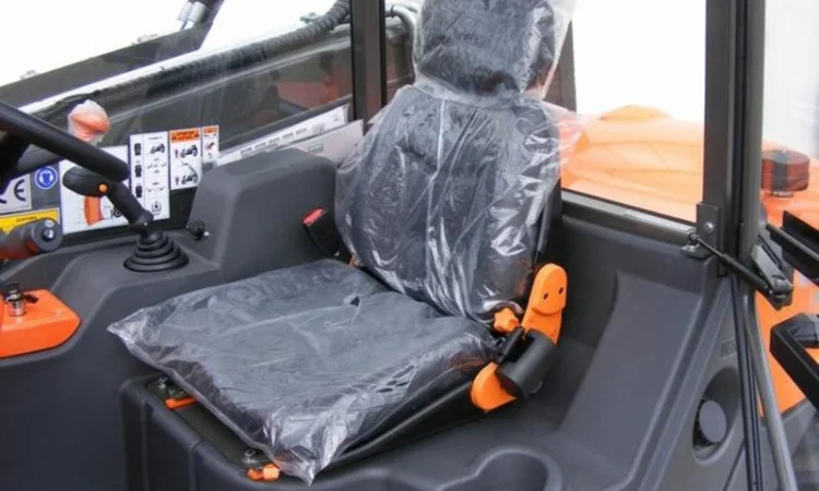 Телескопический погрузчик Ausa T 144 Hx4, 2014 г., 25 м/ч - фото № 3