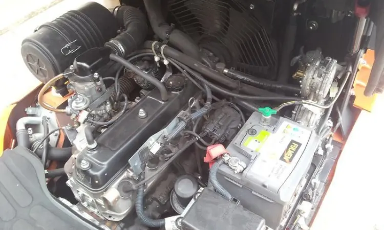 Погрузчик вилочный Toyota 7FGF 15, газ, Идеал, наработка 2509 м/ч, 5.5м.высота подъема - фото № 8