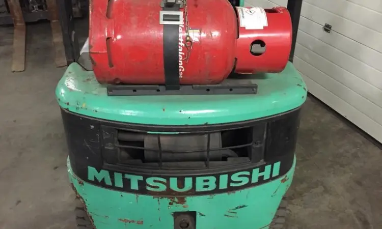 Погрузчик вилочный Mitsubishi FG15, газ, 1.5 т., 3000 мм высота подъема - фото № 2