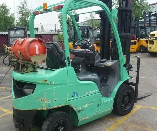 Погрузчик вилочный Mitsubishi FG20N, газ, 2 т., 5500 мм высота подъема - фото № 2