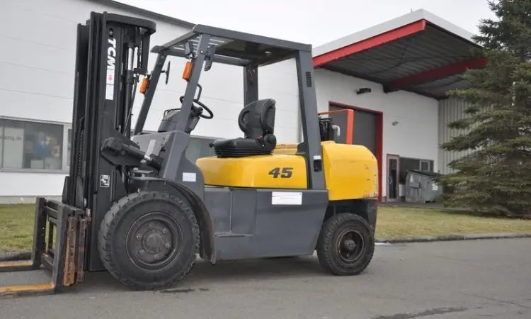 Погрузчик вилочный дизельный TCM FD45 T2, 2010 г - фото № 3