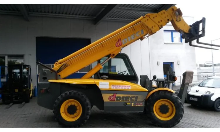 Телескопический погрузчик Dieci 40.16TC, 2003 г., 2502 м/ч - фото № 2