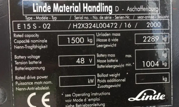 Погрузчик Linde E15S-02, электро, 5.4м.подъем - фото № 9