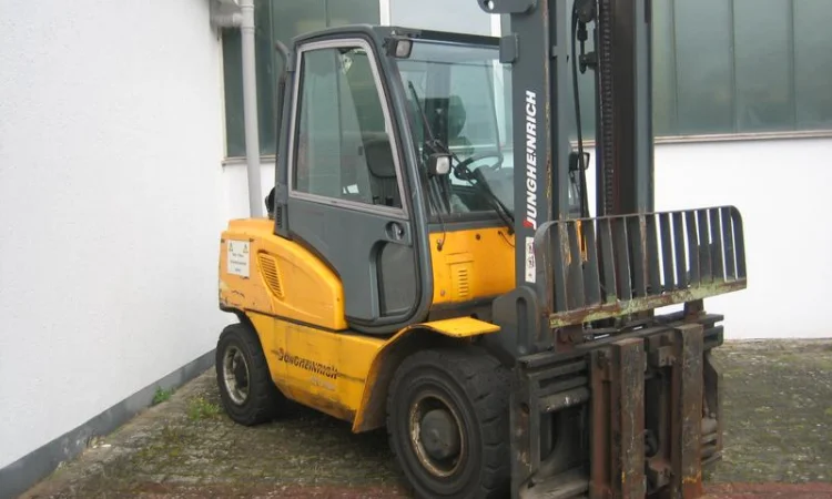 Кара погрузчик бу Jungheinrich TFG 550, газ, 5 т., 2005 г., 9671 м/ч - фото № 2