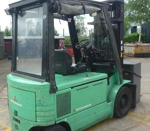 Электропогрузчик бу Mitsubishi EP30, 3т., 4700 мм высота подъема, 2005 г - фото № 3