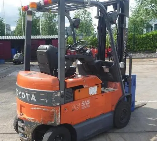 Электропогрузчик бу Toyota 7FBMF18, 2007 г., 1.8 т., 3700 мм высота подъема - фото № 4