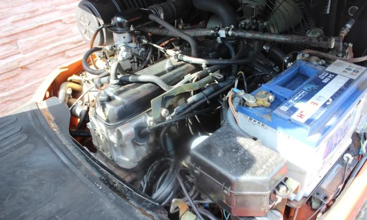 Кара погрузчик Toyota 7FGF18, газ, 4.5 м.подъем - фото № 4