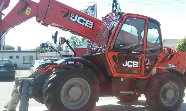 Телескопический погрузчик JCB 535-125, 2006г., 3500 м/ч, 3500 кг, 12.5м.подъем - фото № 1