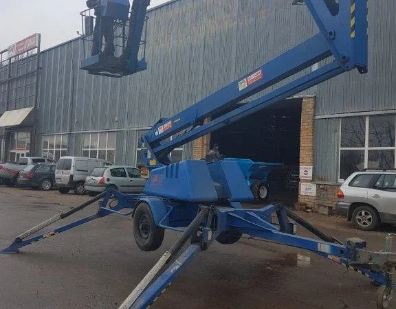 Прицепной, коленчатый подъемник Upright TL49K, 2007 г., электро, 17 м.рабочая высота - фото № 1