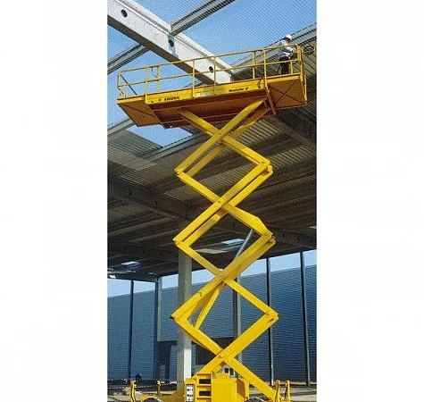 Ножничный подъемник Haulotte H18, 2012 г., 565 м/ч! Цена снижена - фото № 1