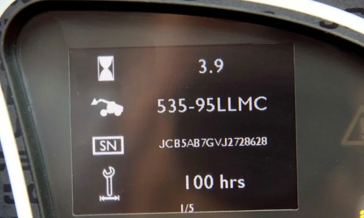 Акция! Телескопический погрузчик JCB535-95, 2018 года, 9 моточасов! Еще в целлофане - фото № 4