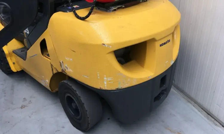 Погрузчик Komatsu FG35AT-17, газ, 2015 года, состояние нового, максимальная комплектация - фото № 7