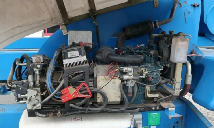 Коленчатый подъемник Niftylift HR21DE, дизель+электро, 2007г., 20.8м.рабочая высота - фото № 7