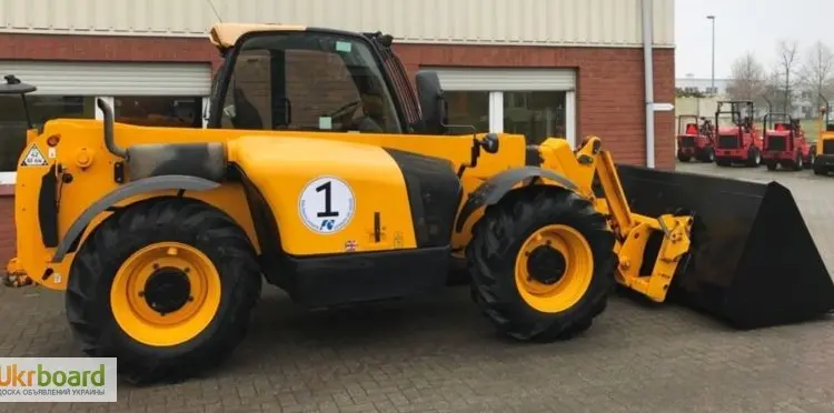 Телескопический погрузчик JCB 531-70, 2012 г., джойстик, кондиционер, 3100 м/ч - фото № 2