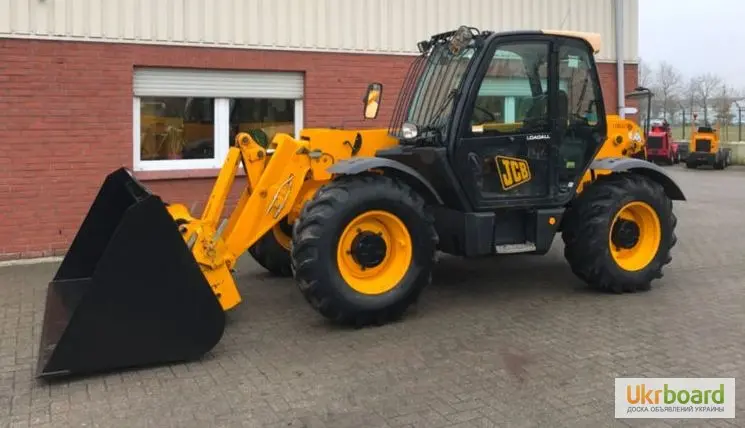 Телескопический погрузчик JCB 531-70, 2012 г., джойстик, кондиционер, 3100 м/ч - фото № 3