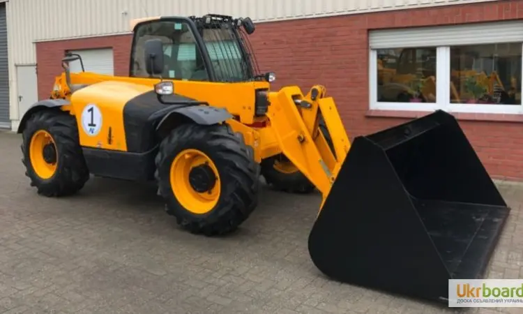 Телескопический погрузчик JCB 531-70, 2012 г., джойстик, кондиционер, 3100 м/ч - фото № 4