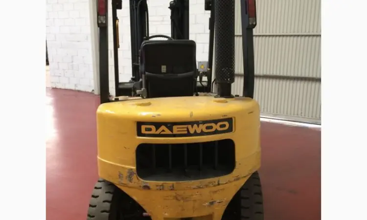 Погрузчик Daewoo D-20S-3, 2004 г., 1400 м/ч, триплекс, свободный ход, каретка - фото № 6