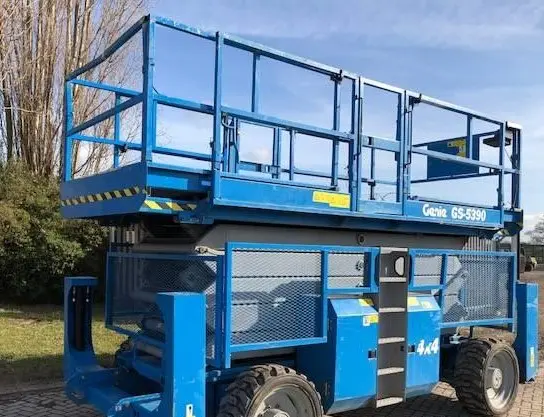 Ножничный подъемник GENIE GS5390RT, как Haulotte H18, 18 метров рабочая высота, 2014 года - фото № 2