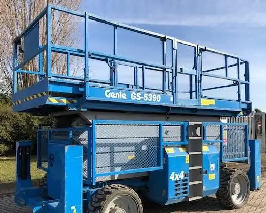 Ножничный подъемник GENIE GS5390RT, как Haulotte H18, 18 метров рабочая высота, 2014 года - фото № 3