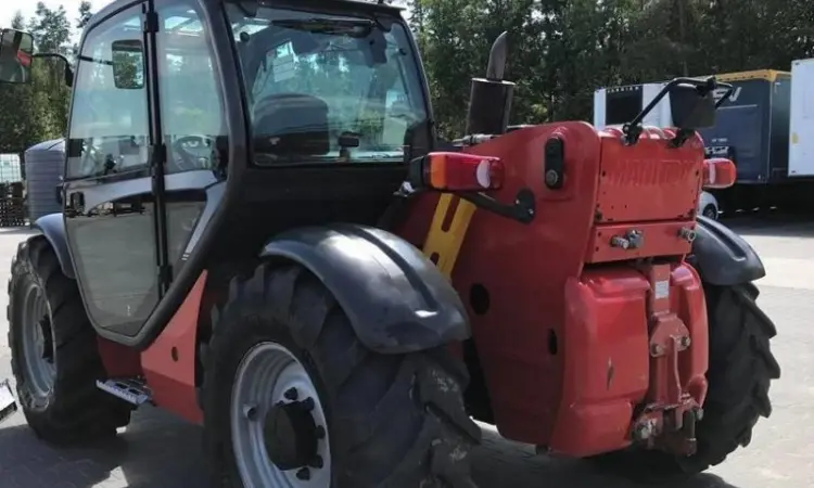 Телескопический погрузчик Manitou MLT634-120, 2013 года, 4526 м/ч, 3400 кг, 6м.подъем - фото № 3