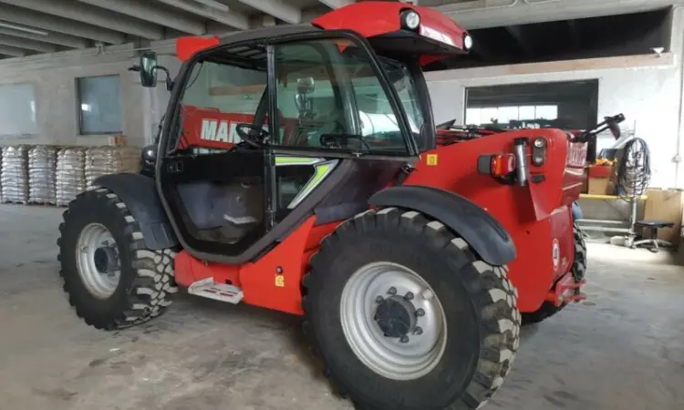 Телескопический погрузчик Manitou МТ735, 2017г., 2700 м/ч - фото № 1