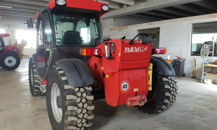 Телескопический погрузчик Manitou МТ735, 2017г., 2700 м/ч - фото № 2