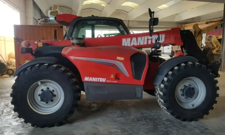 Телескопический погрузчик Manitou МТ735, 2017г., 2700 м/ч - фото № 3