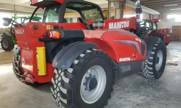 Телескопический погрузчик Manitou МТ735, 2017г., 2700 м/ч - фото № 8