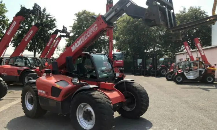 Телескопический погрузчик Manitou MLT735-120LSU, 2013 года! Agri - фото № 3