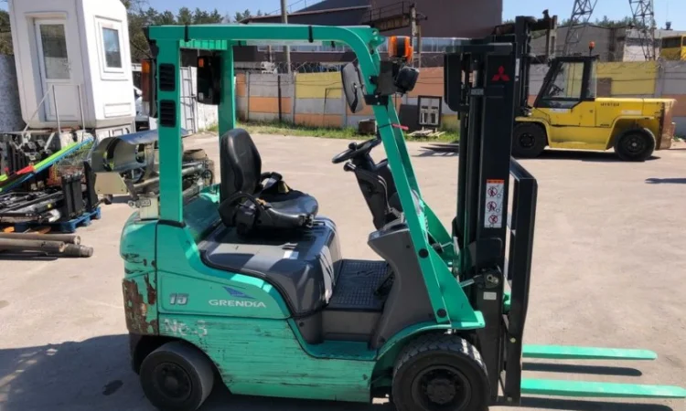 Вилочный погрузчик бу 1.5т., Mitsubishi, 2014 года - фото № 2