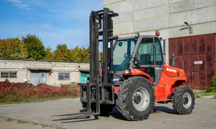 Вилочный дизельный погрузчик manitou m30-4 3-e2 - фото № 2