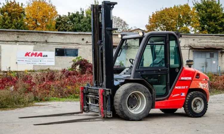 Вилочный погрузчик manitou msi35t повышенной проходимости - фото № 2