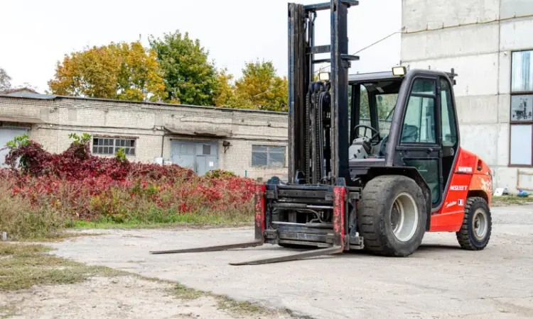 Вилочный погрузчик manitou msi35t повышенной проходимости - фото № 3