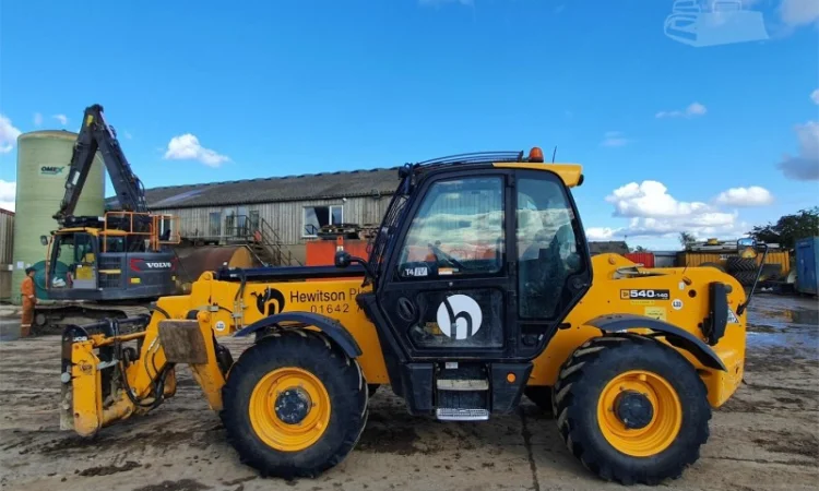 Телескопический погрузчик JCB 540-140 HIVIZ - фото № 13