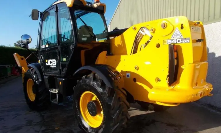 Телескопический погрузчик JCB 540-170. Спецтехника б/у - фото № 4