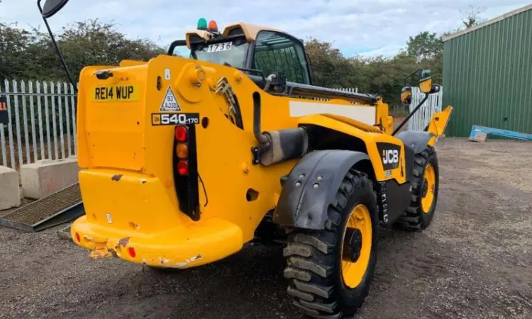 Телескопический погрузчик JCB 540-170. Первый владелец - фото № 10