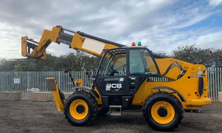 Телескопический погрузчик JCB 540-170. Первый владелец - фото № 12