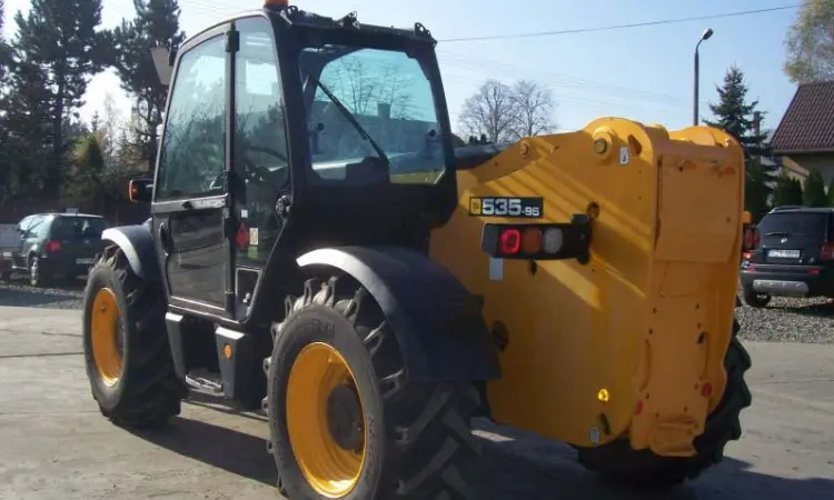 Телескопический погрузчик JCB 535-95. Первый владелец - фото № 16