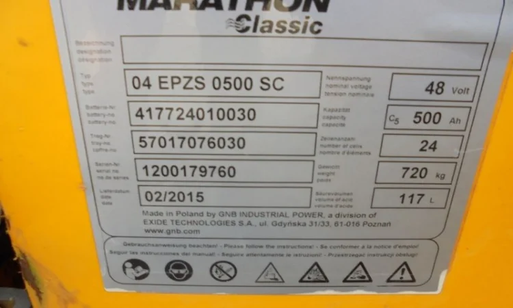 Вилочный погрузчик Jungheinrich EFG213 - фото № 6