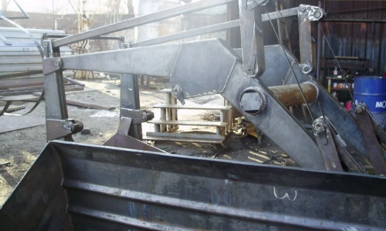 КУН на МТЗ, ЮМЗ, погрузчик фронтальный навесной на МТЗ, ЮМЗ (с джойстиком) - фото № 7