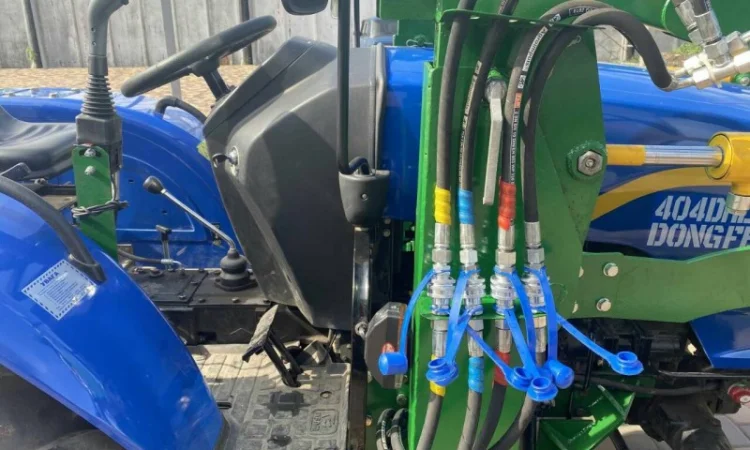 Погрузчик кун на минитрактор, погрузчик кун на т-25 - фото № 6