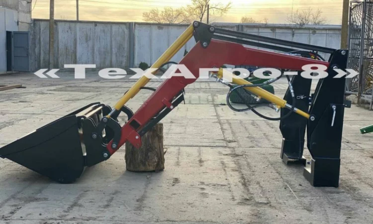 Погрузчик кун на минитрактор, погрузчик кун на т-25 - фото № 15